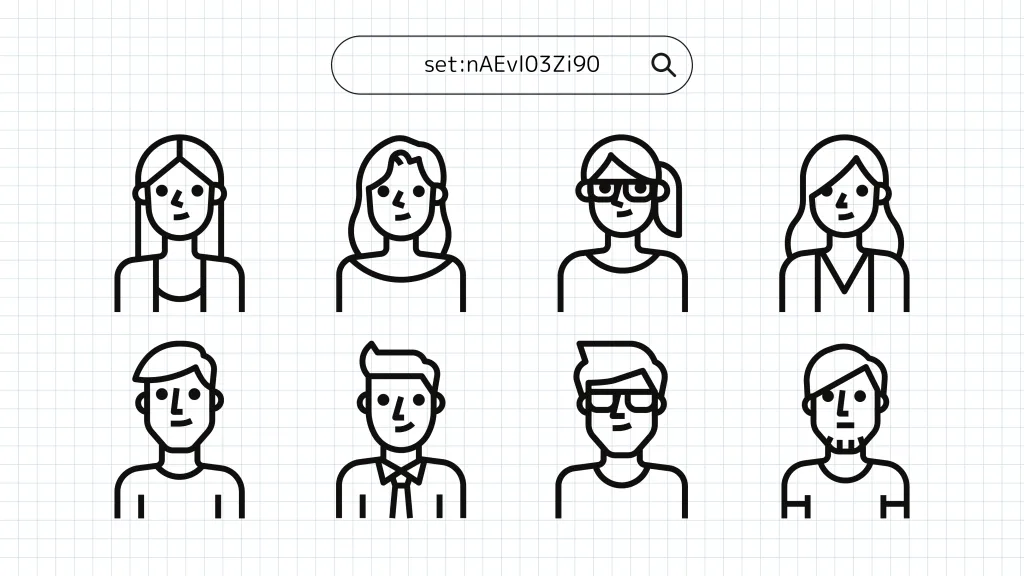 人物アイコン画像