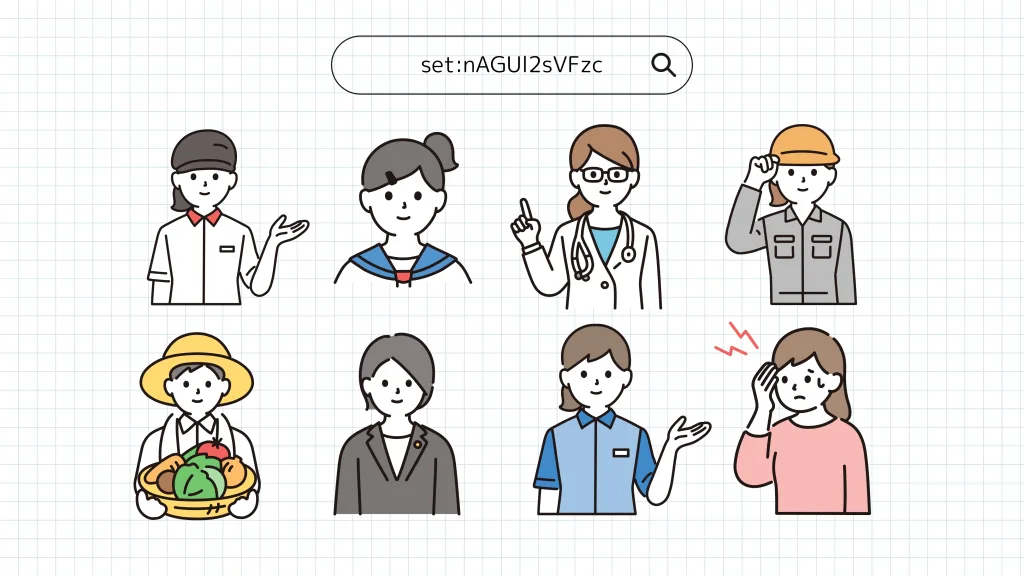 人物アイコン画像