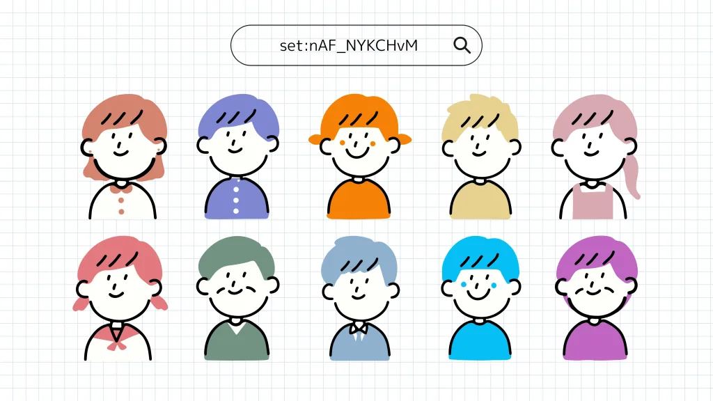 人物アイコン画像